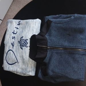 Kids Nautica jacket Size S and a hoodie Size M